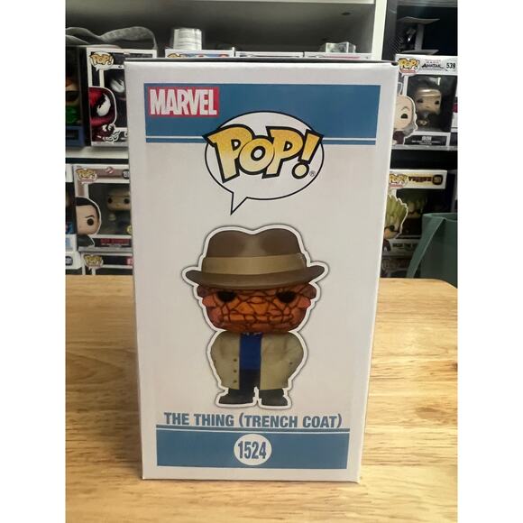 2 EXCLUSIVE Thing Fantastic Four Funko Pop Bobbleheads #1523 Space Trench MCU 4 - Picture 5 of 11